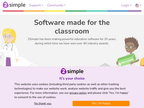 '2simple.com' screenshot