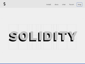'soliditylang.org' screenshot