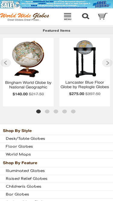 worldwideglobes.com