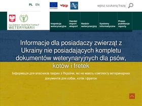 'wetgiw.gov.pl' screenshot