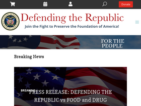 'defendingtherepublic.org' screenshot