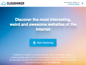 'cloudhiker.net' screenshot