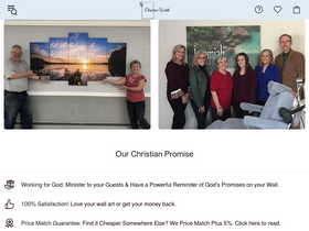 'christianwalls.com' screenshot