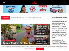 'iharare.com' screenshot