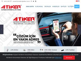 'atiker.com.tr' screenshot