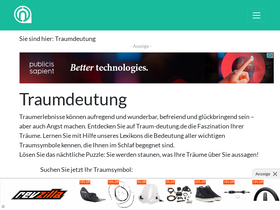 'traum-deutung.de' screenshot