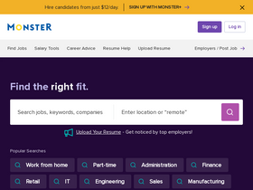 'jobseeker.ohiomeansjobs.monster.com' screenshot