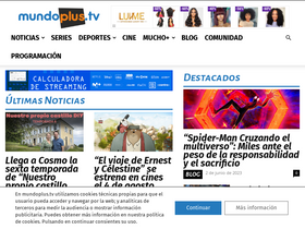 'mundoplus.tv' screenshot