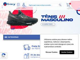 'avacy.com.br' screenshot