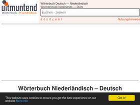 'uitmuntend.de' screenshot