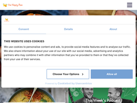 'thehappypear.ie' screenshot