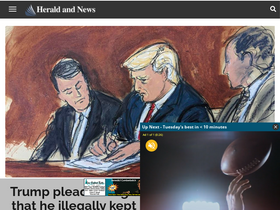 'heraldandnews.com' screenshot