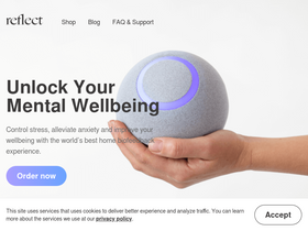 'meetreflect.com' screenshot