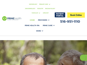 'prinehealth.com' screenshot