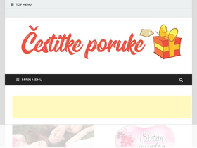 'cestitkeporuke.com' screenshot