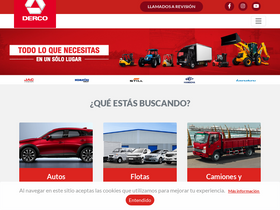 'derco.com.pe' screenshot