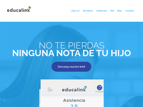'educalinkapp.com' screenshot