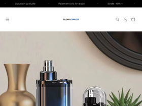 CLEAN EXPRESS website screenshot