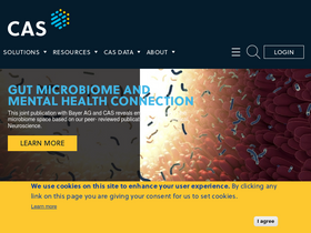 'sso.cas.org' screenshot