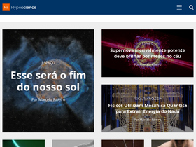 'hypescience.com' screenshot
