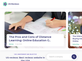 'us-reviews.com' screenshot