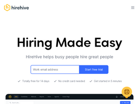 'hirehive.com' screenshot
