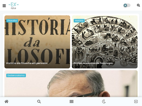 'ex-isto.com' screenshot
