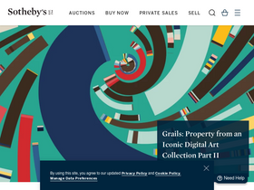 'sothebys.com' screenshot