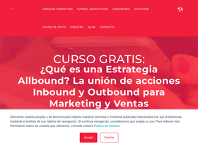 'cyberclick.es' screenshot