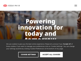 'equinix.com' screenshot