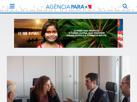 'agenciapara.com.br' screenshot