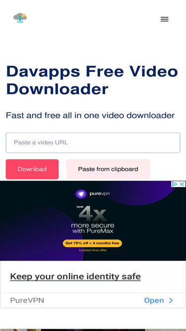 Pinterest Video downloader - Davapps