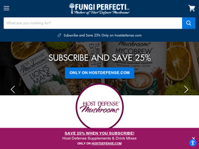 'fungi.com' screenshot