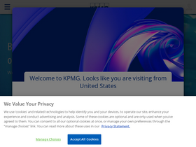 'home.kpmg' screenshot