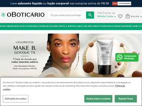 'encontre.boticario.com.br' screenshot