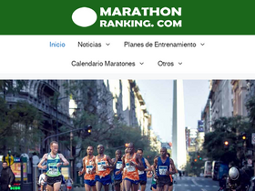 'marathonranking.com' screenshot