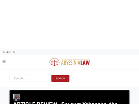 'abyssinialaw.com' screenshot