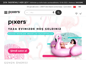'pixers.com.tr' screenshot