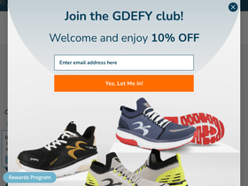 'gravitydefyer.com' screenshot