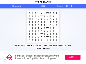 'thewordsearch.org' screenshot
