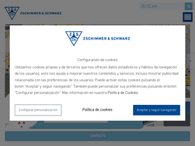 'zschimmer-schwarz.es' screenshot