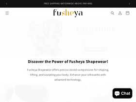 Fusheya homepage screenshot