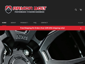 armorbolt.com homepage screenshot