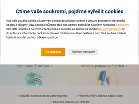 'nazuby.cz' screenshot