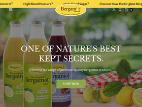 bergamotaustralia.com.au homepage screenshot