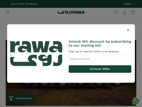 rawaeg.com homepage screenshot