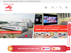 'ajinomoto.com.my' screenshot