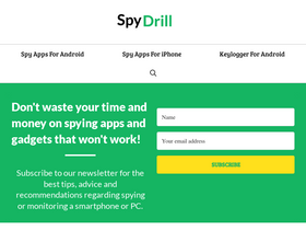 'spydrill.com' screenshot