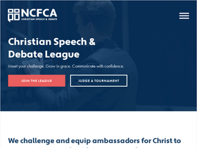 'ncfca.org' screenshot