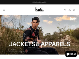 Kotiapparels website screenshot